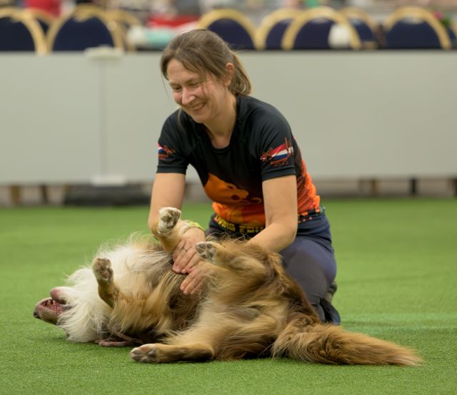 San and I are going to Crufts!